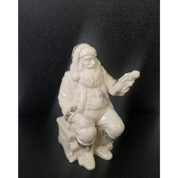 LENOX JEWELS Collection SANTA TOY SHOP 7"h Figurines #5 in Series 1998 - Picture 2 of 8